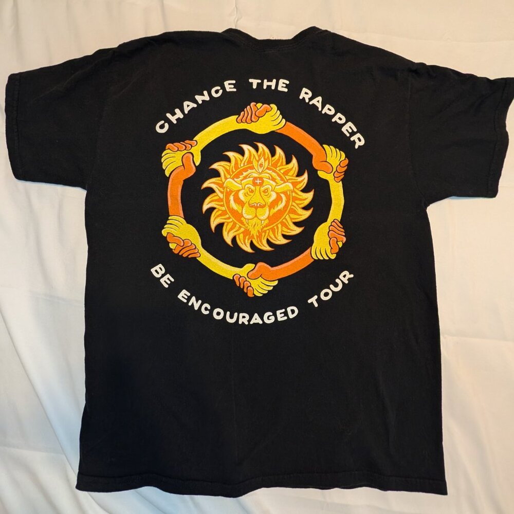 Chance The Rapper Be Encouraged Tour 2017 Concert Shirt
